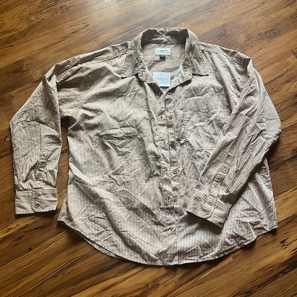 American Eagle Outfitters oversized button shirt